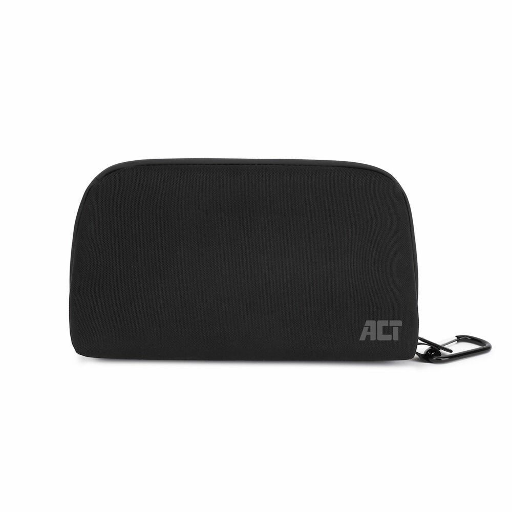 ACT AC8501 | Hand- & Schoudertas | Gerecycled PET (rPET) | Unisex | Zwart - Matmuis - Matmuis